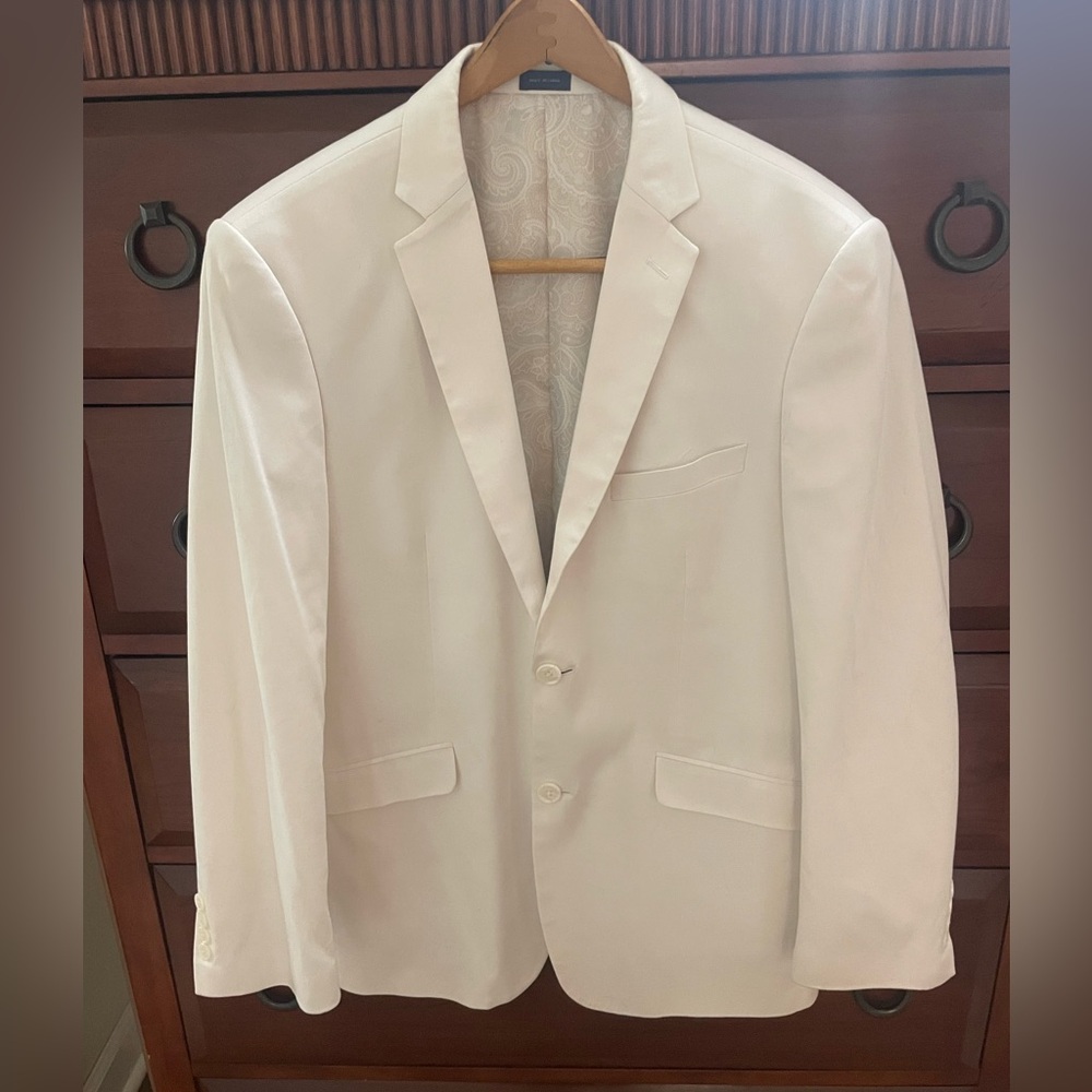 Madison Men's White Blazer